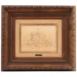 MÉXICO, (1840-1912) by José María Velasco Gómez Obregón, Tinta sobre papel, offered Oct 2021