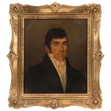SIGLO XIX by Retrato de Caballero, Óleo sobre tela, offered Oct 2021