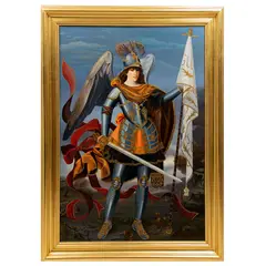 Arcángel by Anónimo, Óleo sobre tela, offered Oct 2021