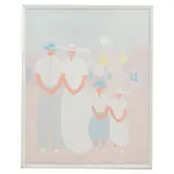 Jim Hill, Untitled, Acrílico y lápiz de grafito sobre tela