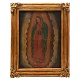 Anónimo, Virgen de Guadalupe, Óleo sobre tela
