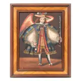 Anónimo, Arcángel arcabucero, Óleo sobre tela