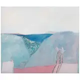 Joy Laville, Mujer viendo una casa