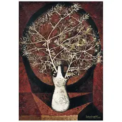 Bodegón vermell by Hernán Picó, Óleo sobre tela, offered Oct 2021