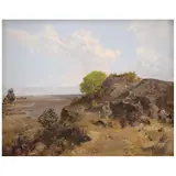 Paisaje rocoso by Isidro Martínez Colín, Óleo sobre tela, offered Oct 2021