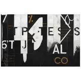 Héctor de Anda, Fósiles urbanos III, 2000, Acrílico sobre tela