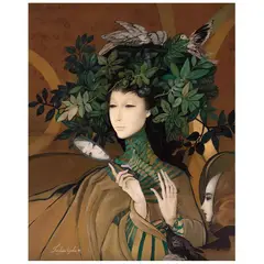 Froylan Ojeda, Reflejos, Acrílico sobre tela sobre masonite