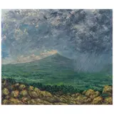Desiderio Hernández Xochitiotzin, Matlahueyec o Malintzi, Óleo sobre tela