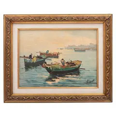 Pescadores by Pargall, Óleo sobre tela, offered Sep 2021