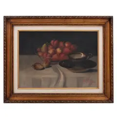 Bodegón by Firmado M. Harga, Óleo sobre tela, offered Sep 2021