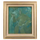 Heriberto Méndez, Desnudo en el jardín