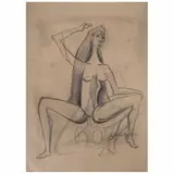 Carlos Orozco Romero, Mujer cabalgante