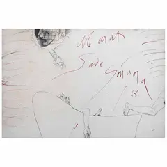 Leonel Góngora, Marat Sade, Tinta sobre papel