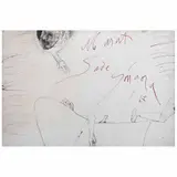 Leonel Góngora, Marat Sade, Tinta sobre papel