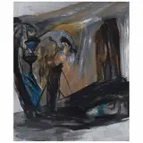 Estrella Carmona, El dominio de los objetos II, 1994, Óleo sobre tela