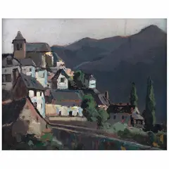 Untitled by Juan Eugenio Mingorance, Óleo sobre madera, offered Aug 2021
