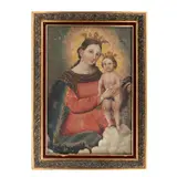 Anónimo, Virgen del Refugio, Óleo sobre tela