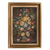 Marino Vergara, Bouquet, Óleo sobre tela