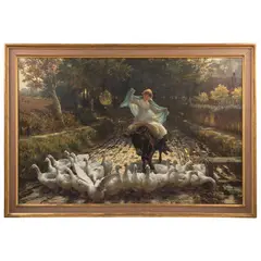 Philip Richard Morris, INGLATERRA 1836-, 1902, Óleo sobre tela