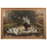 Philip Richard Morris, INGLATERRA 1836-, 1902, Óleo sobre tela