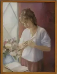 Anouck Caron, Ana, Óleo sobre tela