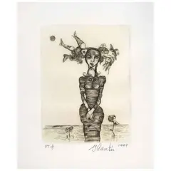 Gerardo Cantú, Mujer, 1999, Grabado P. T. 1 / 5