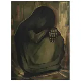 Gustavo Montoya, Silencio pétreo, Litografía prueba de impresión