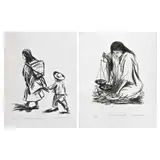 Eric Schwarz, a) Yalalteca pesando chiles, Serigrafías 4 / 125