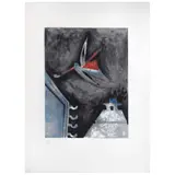 Rufino Tamayo, Mensajes, 1952 de la carpeta Aztlán, sueños mexicanos