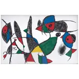 Litografía original IX, de la Suite de 12 litografías originales by Joan Miró, 1972, Litografía sin número de tiraje, offered Aug 2021