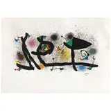 Miró Sculptures III, 1974 - by Joan Miró, 1980, Litografía sin número de tiraje, offered Aug 2021