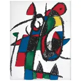 Litografía original II, de la Suite de 12 litografías originales by Joan Miró, 1972, Litografía sin número de tiraje, offered Aug 2021