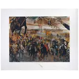 La batalla de Tetuán by Salvador Dalí, Litografía sobre papel japonés ED 166 / 199, offered Aug 2021