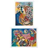 Zamy Steynovitz, a) Sin título, Serigrafía 103 / 350 y E A 45 / 50