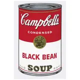 II. 44 : Campbell's Black Bean Soup by Andy Warhol, Serigrafía sin número de tiraje, offered Aug 2021
