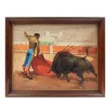 Antonio Navarrete, Torero, Óleo sobre tela