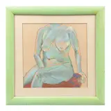 Mujer desnuda by Gelsen Gas, Pastel sobre papel, offered Jul 2021