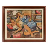 Aída E, Untitled, Mixta sobre tela