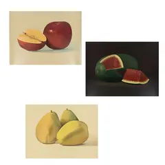 Gustavo Valenzuela, Sandías, Manzanas y Peras, Serigrafías 52/ 100