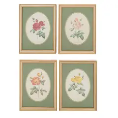 Consta de: “Crimson Glory", "Piccadilly”, "Queen Elizabeth” y "All gold" by Maureen Roberts, Impresiones sobre papel, offered Jul 2021