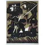 Javier Arévalo, Transformación de Aquiles, Grabado al aguafuerte y aguatinta 94 / 100