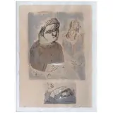 El día que supe de la muerte de Marta Traba by Jose Luis Cuevas, Serigrafía P / T, offered Jun 2021