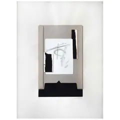 Sin título by Fernando García Ponce, 1981, Serigrafía y collage P. T, offered Jun 2021