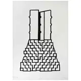 A4, de la serie Volcanes apagados, de la carpeta Ciudad entre nubes by Vicente Rojo Almazán, Serigrafía P / T / 5 / 10, offered Jun 2021