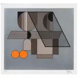 Sin título, de la carpeta Diferencia y Continuidad by Manuel Felguérez, Serigrafía P / T, offered Jun 2021
