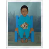 Gustavo Montoya, Alcancía, de la serie Niños Mexicanos, Serigrafía P. T