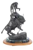 Frederic Remington, Featured in this lot is this, bronze sculpture