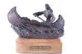 For your consideration is an Original J. F. Policky by J. F. Policky, Bronze "Against The Current", Limited, offered Jul 2026