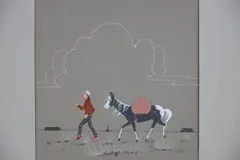 Robert Chee, This is an original, gouache
