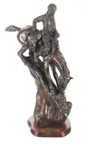 Untitled by Frederic Remington, bronze'd, offered Mar 2026